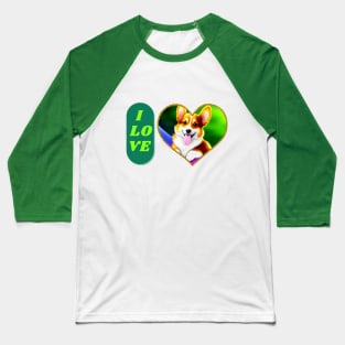 Cute Corgis Baseball T-Shirt